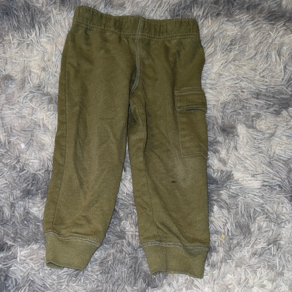 Carter's Olive Green Kids Joggers